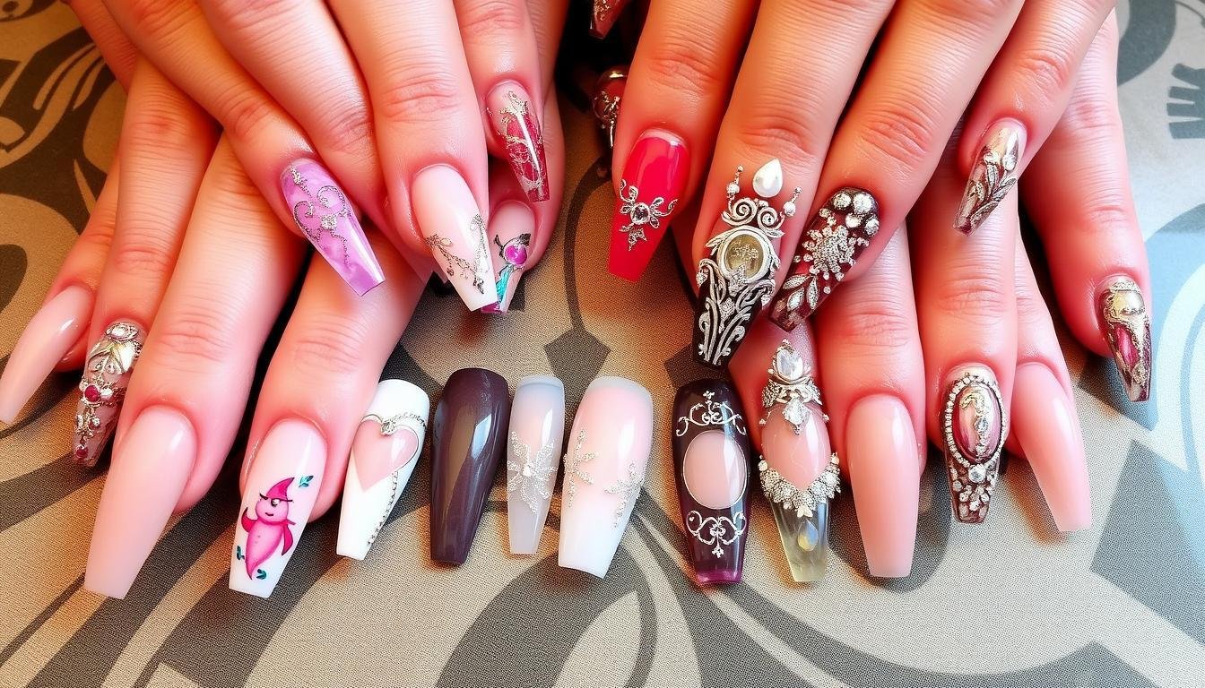 acrylic nail design trends