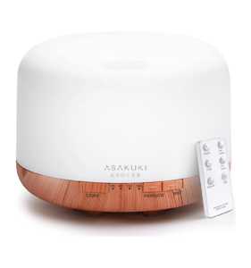 ASAKUKI 500ml Premium, Essential Oil Diffuser with Remote Control