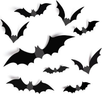 Halloween Decorations Bats Wall Decor Halloween Party Decorations Indoor Outdoor