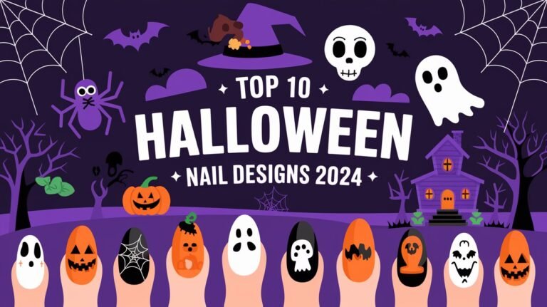 Top 10 Halloween Nail Designs 2024