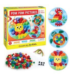 Creativity for Kids Pom Pom Pictures: Animals - Preschool Learning Activities